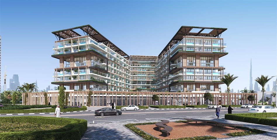 Инвестиционные квартиры с бассейном в Дубае, Арджан