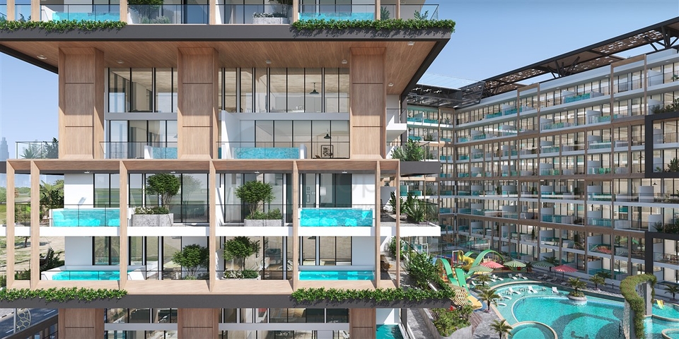 Инвестиционные квартиры с бассейном в Дубае, Арджан