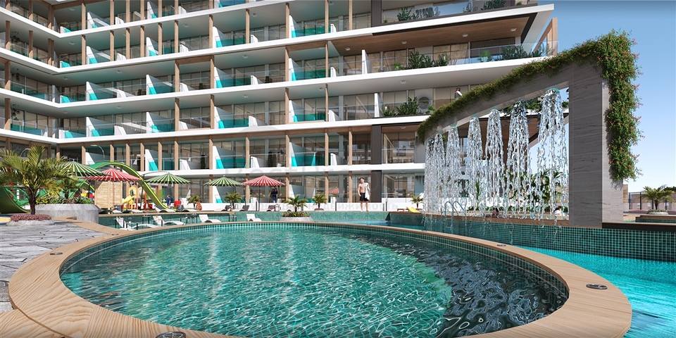 Инвестиционные квартиры с бассейном в Дубае, Арджан