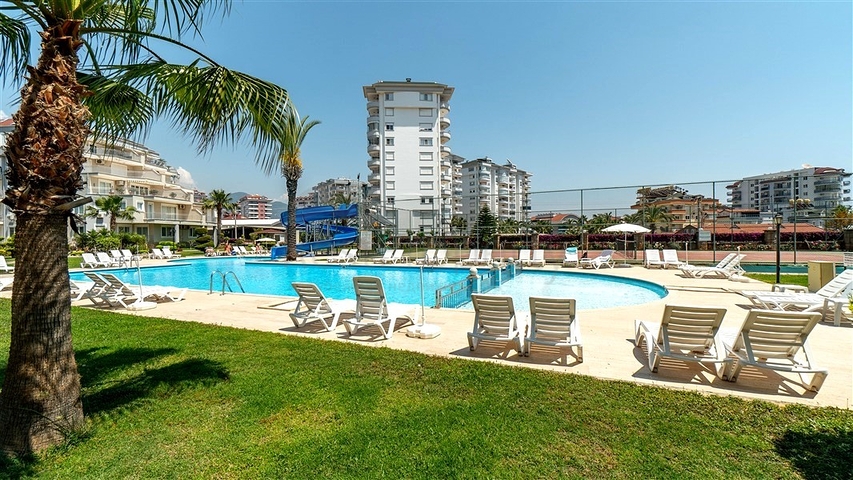  Квартира 2+1 с выходом в сад в районе  Джикджилли