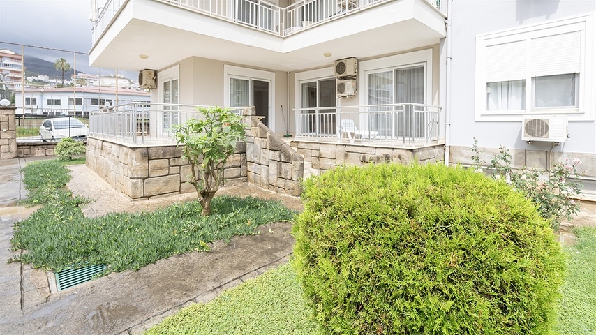  Квартира 2+1 с выходом в сад в районе  Джикджилли