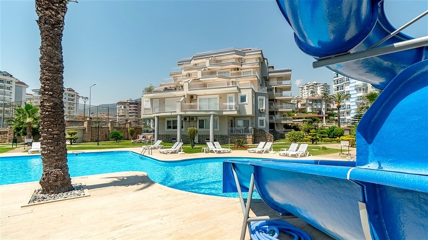  Квартира 2+1 с выходом в сад в районе  Джикджилли