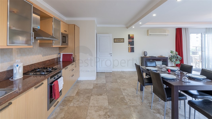  Квартира 2+1 с выходом в сад в районе  Джикджилли