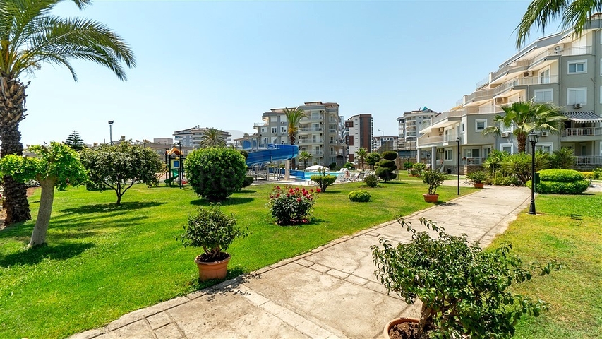  Квартира 2+1 с выходом в сад в районе  Джикджилли