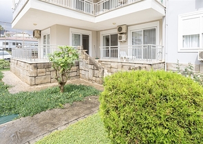  Квартира 2+1 с выходом в сад в районе  Джикджилли