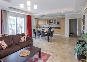  Квартира 2+1 с выходом в сад в районе  Джикджилли