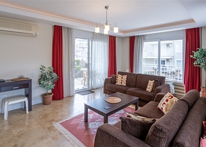  Квартира 2+1 с выходом в сад в районе  Джикджилли