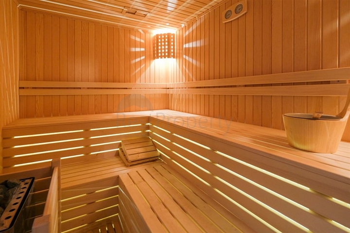 Пентхаус 2+1 с видом на море и крепость Кале в районе Оба