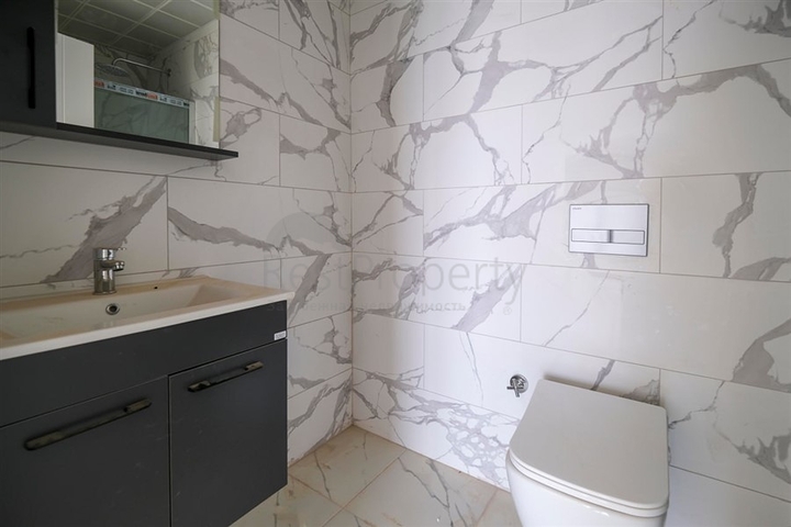 Пентхаус 2+1 с видом на море и крепость Кале в районе Оба