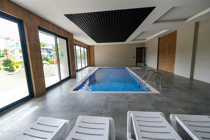 Пентхаус 2+1 с видом на море и крепость Кале в районе Оба