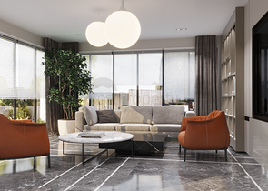 Двухкомнатные апартаменты в эксклюзивном комплексе района Оба.