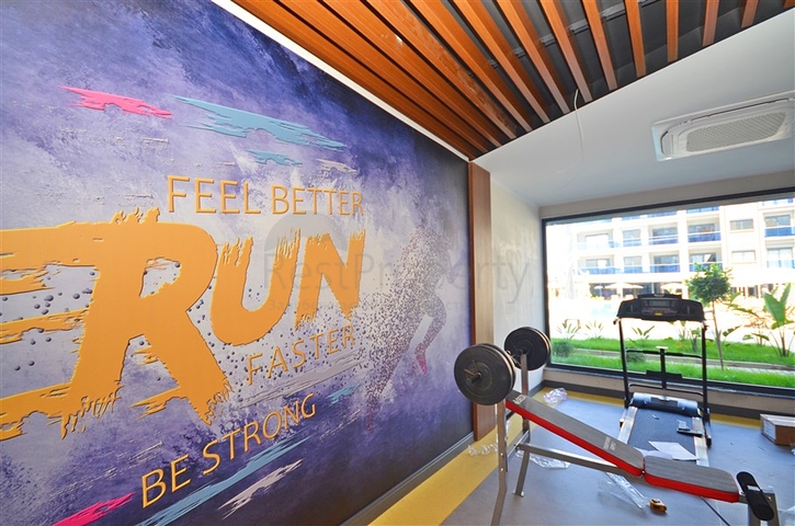 Современная квартира 1+1 у моря в районе Каргыджак