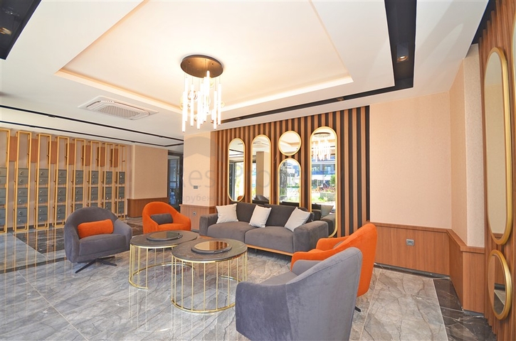 Современная квартира 1+1 у моря в районе Каргыджак