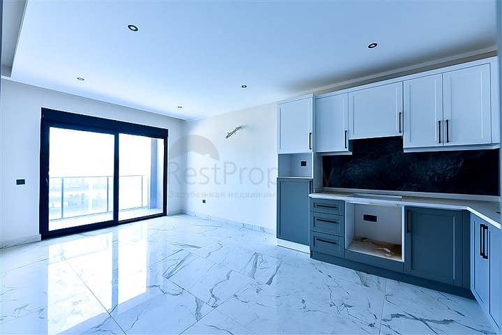 Современная квартира 1+1 у моря в районе Каргыджак