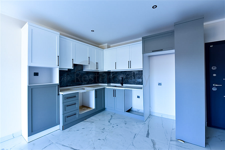 Современная квартира 1+1 у моря в районе Каргыджак