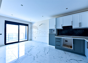 Современная квартира 1+1 у моря в районе Каргыджак