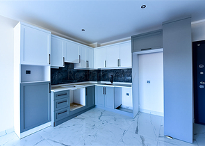 Современная квартира 1+1 у моря в районе Каргыджак