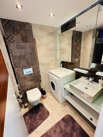 Квартира 1+1 в 250 метрах от пляжа Клеопатра