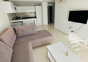 Квартира 1+1 в 250 метрах от пляжа Клеопатра