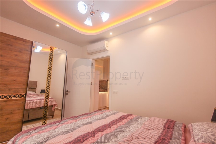 Меблированная квартира планировкой 1+1 в Махмутлар