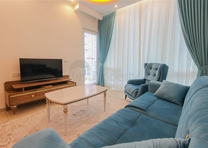 Меблированная квартира планировкой 1+1 в Махмутлар