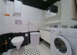 Уютная 1+1 с собственной терассой в районе Оба