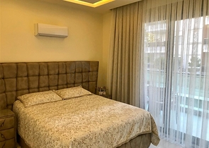 Двухкомнатная квартира в 300 метрах от пляжа Клеопатра