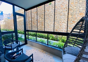 Уникальная квартира 1+1 с выходом в сад