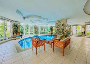 Продается уютная квартира в жилом комплексе на берегу моря в Махмутларе