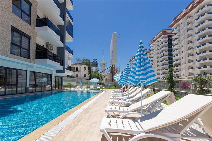 Квартира 1+1 в районе Махмутлар