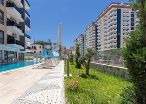 Квартира 1+1 в районе Махмутлар