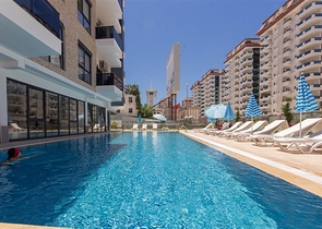 Квартира 1+1 в районе Махмутлар