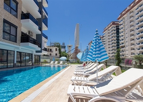 Квартира 1+1 в районе Махмутлар