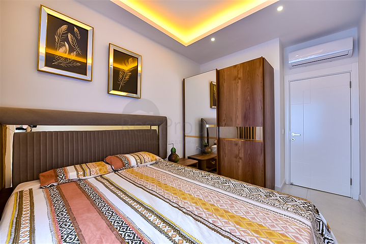 Квартира 1+1  в аренду в районе Махмутлар