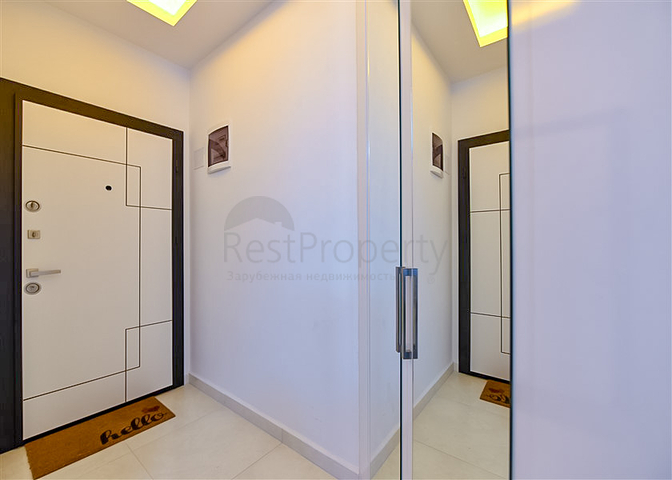 Квартира 1+1  в аренду в районе Махмутлар