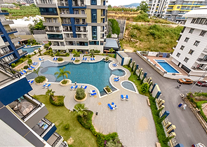 Квартира 1+1  в аренду в районе Махмутлар