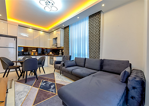 Квартира 1+1  в аренду в районе Махмутлар