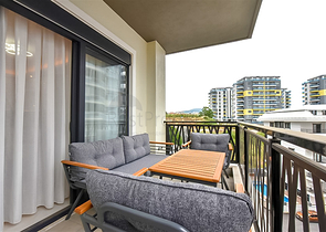 Квартира 1+1  в аренду в районе Махмутлар