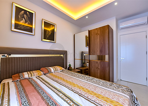 Квартира 1+1  в аренду в районе Махмутлар