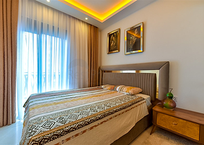 Квартира 1+1  в аренду в районе Махмутлар