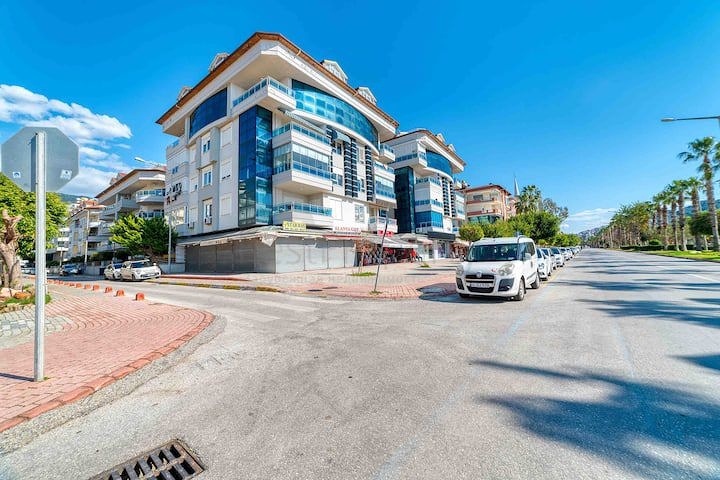 Пентхаус 3+1 в сердце Алании в районе Клеопатра