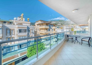 Пентхаус 3+1 в сердце Алании в районе Клеопатра