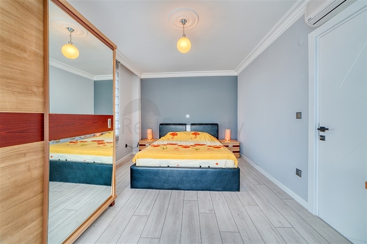 Просторная квартира 4+1 с мебелью и техникой в престижном районе Оба