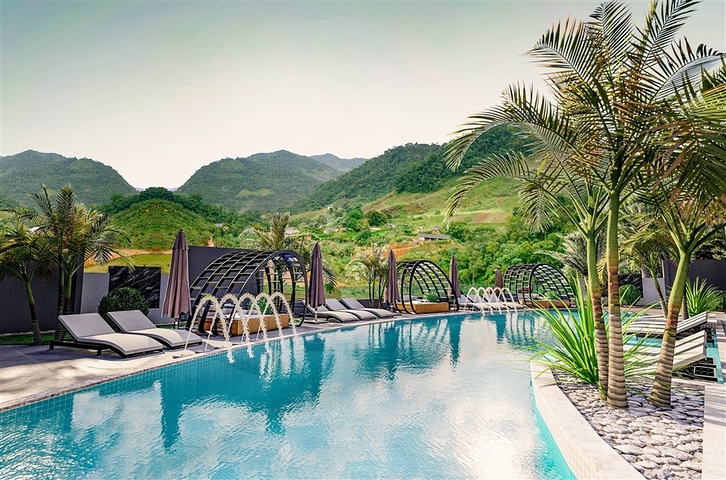 Двухкомнатная квартира в новом жилом комплексе в Махмутларе