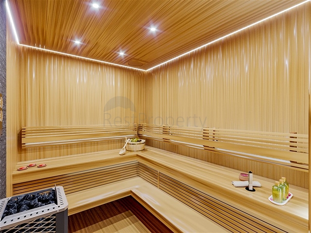 Двухкомнатная квартира в новом жилом комплексе в Махмутларе