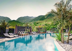 Двухкомнатная квартира в новом жилом комплексе в Махмутларе