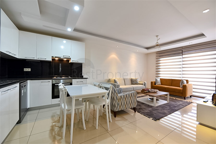 Просторная квартира 1+1 в районе Джикджилли