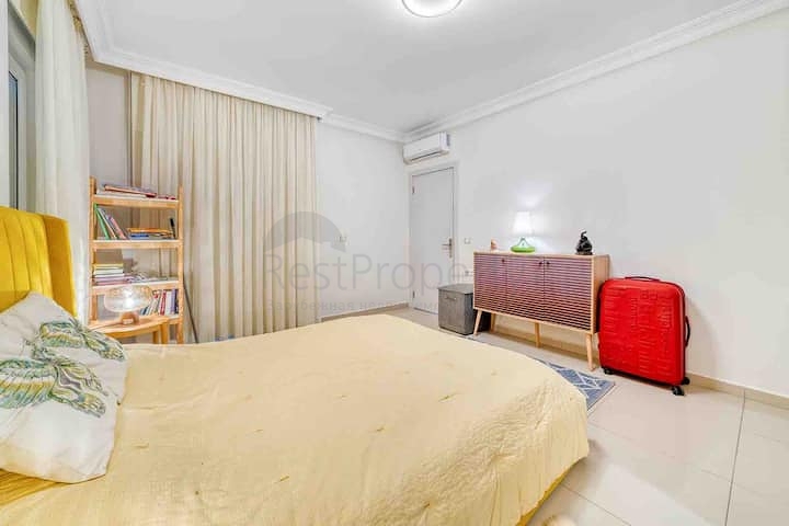 Квартира 2+1 в 50 метрах от пляжа Клеопатра