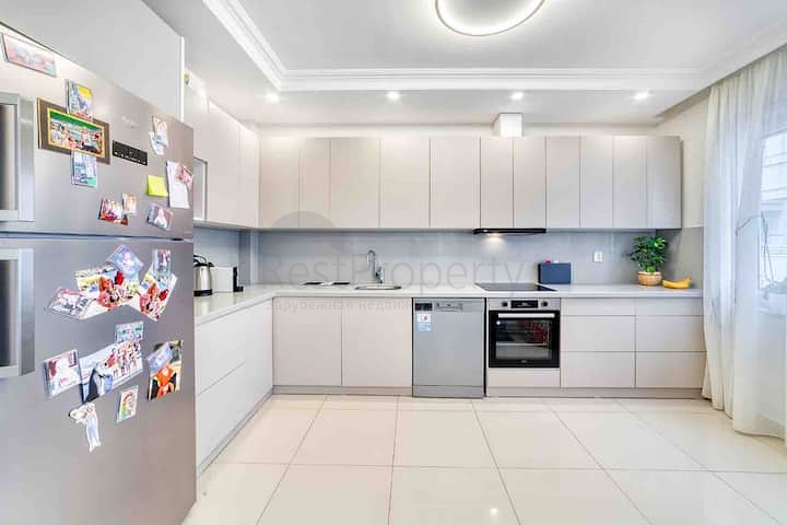 Квартира 2+1 в 50 метрах от пляжа Клеопатра