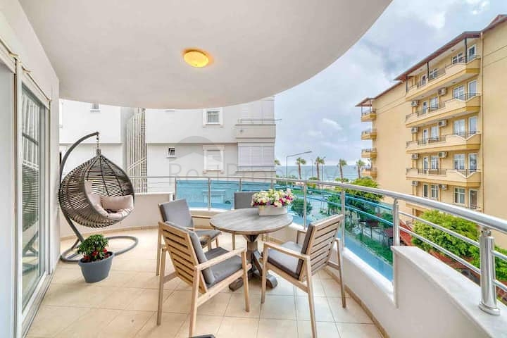 Квартира 2+1 в 50 метрах от пляжа Клеопатра